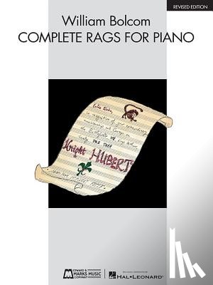 Bolcom, William - Bolcom, W: William Bolcom - Complete Rags for Piano