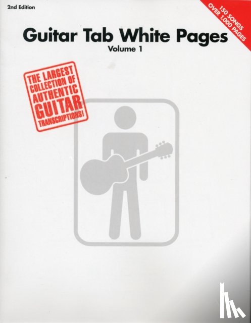 Hal Leonard Corp - Guitar Tab White Pages - Volume 1 - 2nd Edition