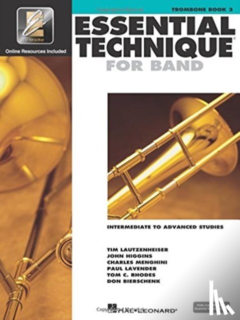 Hal Leonard Corp - ESSENTIAL TECHNIQUE FOR BAND WITH EEI -
