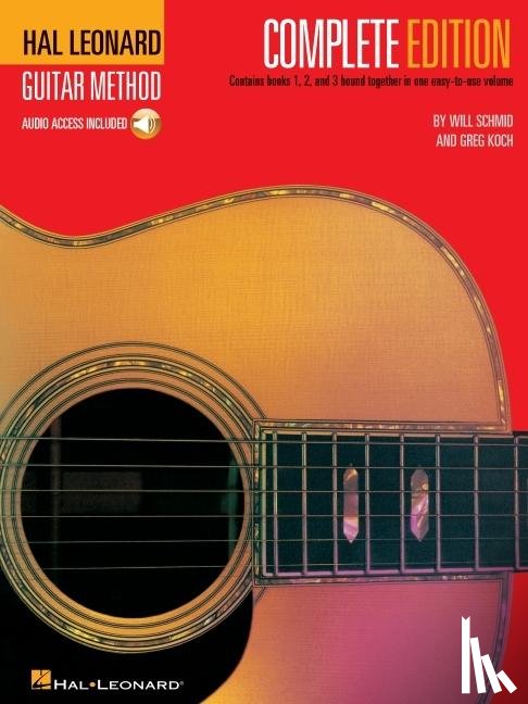 Schmid, Will, Koch, Greg - Hal Leonard Guitar Method Complete Edition + Audio