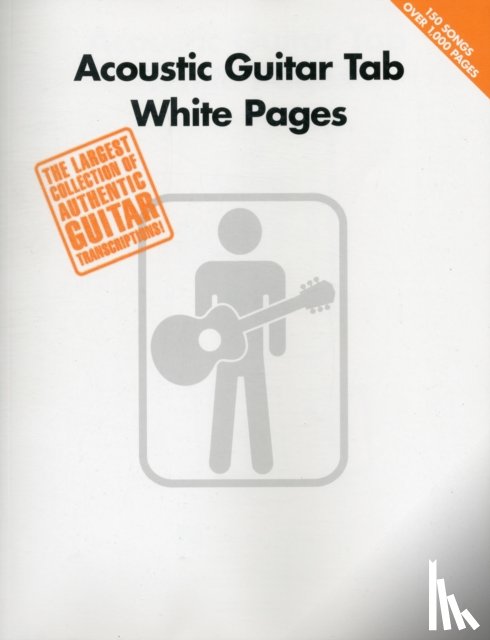 Hal Leonard Corp - Acoustic Guitar Tab White Pages