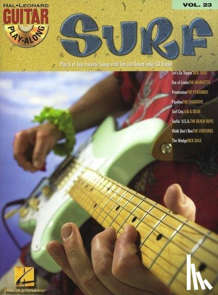 Hal Leonard Corp - Surf: Guitar Play-Along Volume 23 (Book/Online Audio)