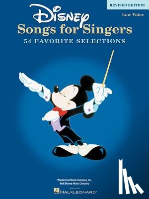 Hal Leonard Corp - Disney Songs For Singers