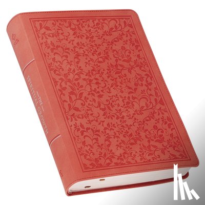 Christian Art Gifts - Nlt, the Spiritual Growth Bible Coral Vines FL