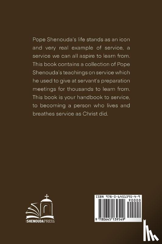 Shenouda, Pope - Feed My Sheep - A Servant's Handbook to a spiritual Service