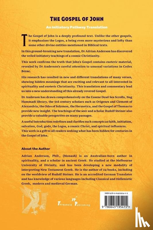 Anderson, Adrian - The Gospel of John