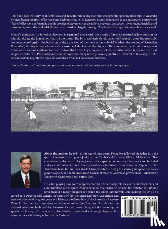 Fox, Doug W - Lacrosse in Australia