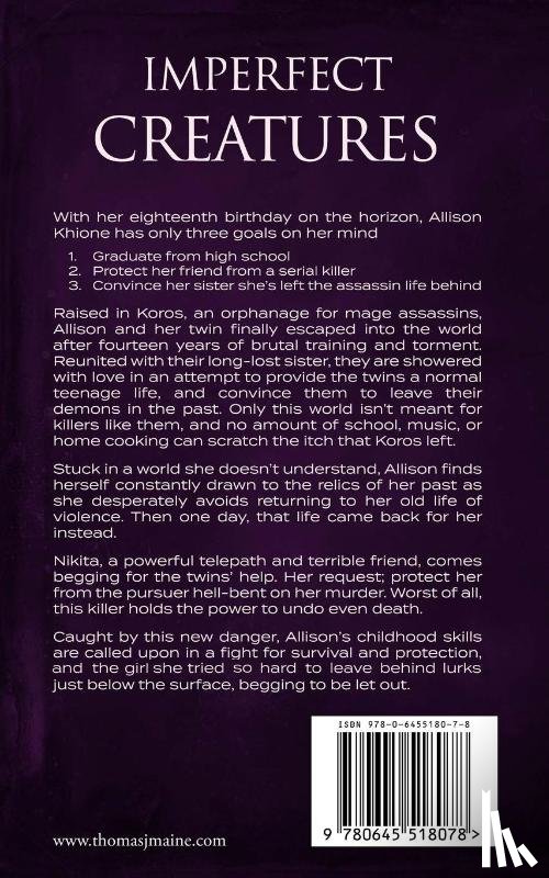 Maine, Thomas J - Imperfect Creatures