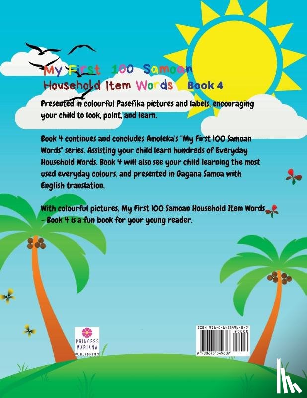 Kava, Vaoese - My First 100 Samoan Household Item Words - Book 4