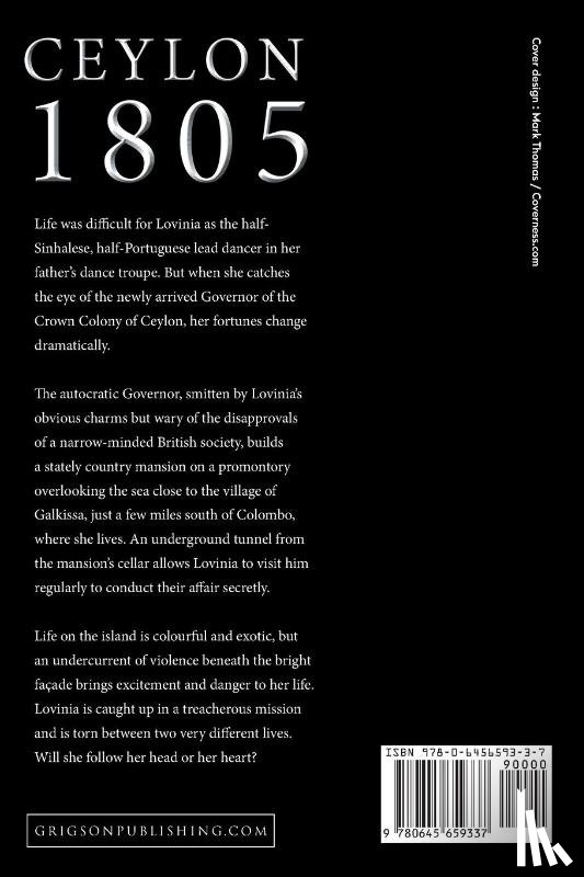 Grigson, Roderic - The Governor's Lover