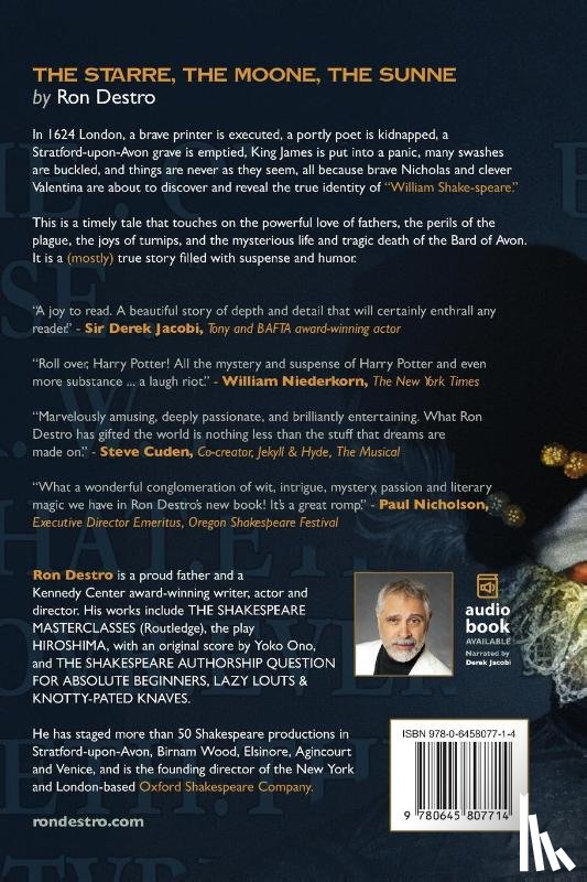 Destro, Ron - The Starre, the Moone, the Sunne