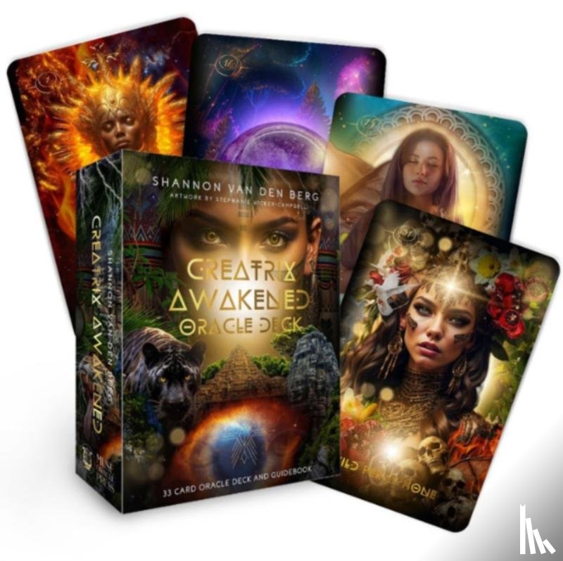 Van Den Berg, Shannon - Creatrix Awakened Oracle Deck: Fierce Feminine Frequency Leaders (33 Full-Color Cards and 126-Page Guidebook)
