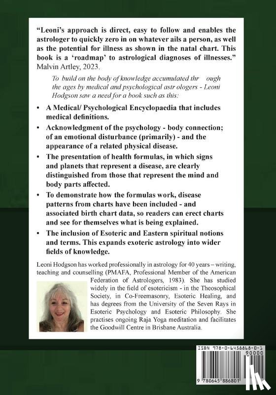 Hodgson, Leoni - Encyclopaedia of Medical & Psychological Astrology