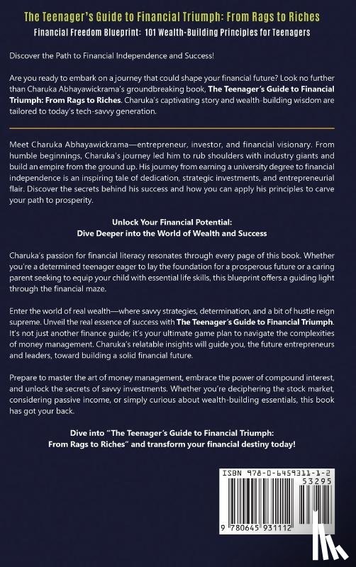Abhayawickrama, Charuka P - The Teenager's Guide to Financial Triumph