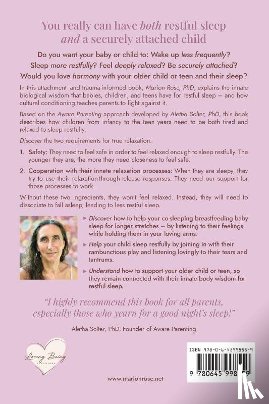 Rose, Marion - Sound Sleep and Secure Attachment With Aware Parenting