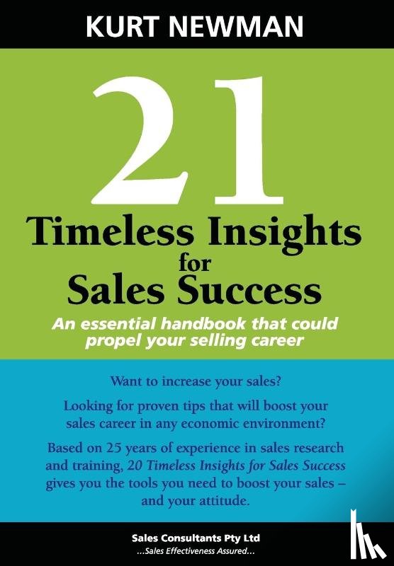 Newman, Kurt - 21 Timeless Insights for Sales Success