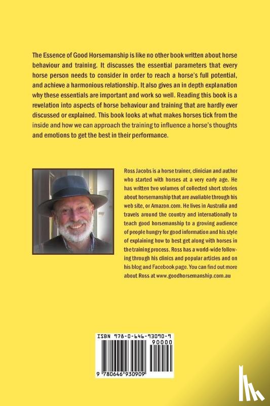 Jacobs, Ross - The Essence of Good Horsemanship