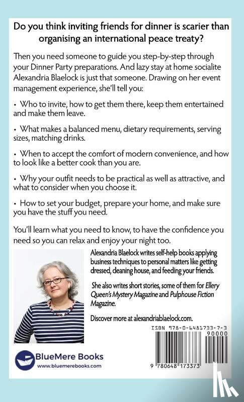 Blaelock, Alexandria - Stress Free Dinner Parties