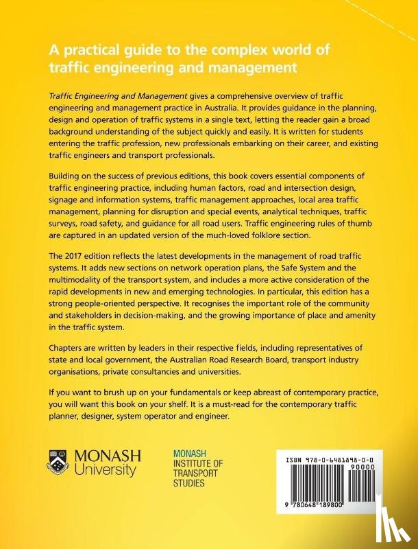  - Traffic Engineering and Management, 7th Edition