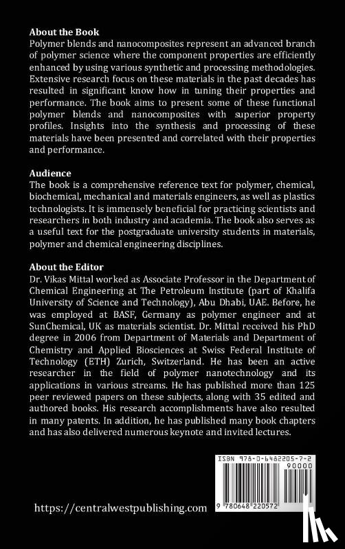  - Functional Polymer Blends and Nanocomposites