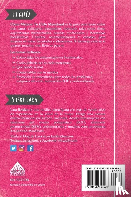 Briden, Lara - Como mejorar tu ciclo menstrual