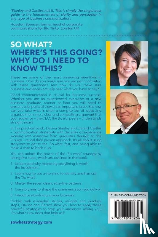 Stanley, Davina, Castles, Gerard - The So What Strategy Revised Edition