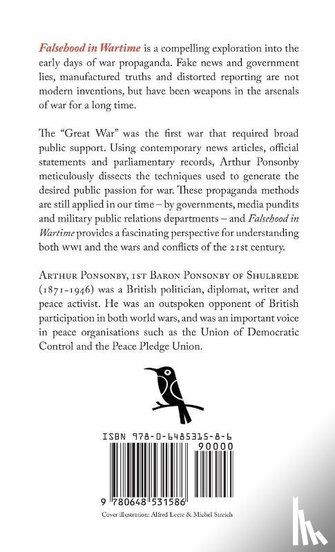 Ponsonby, Arthur - Falsehood in Wartime