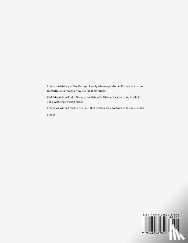 Price, Kerri-Ann E - The Garlepp Family