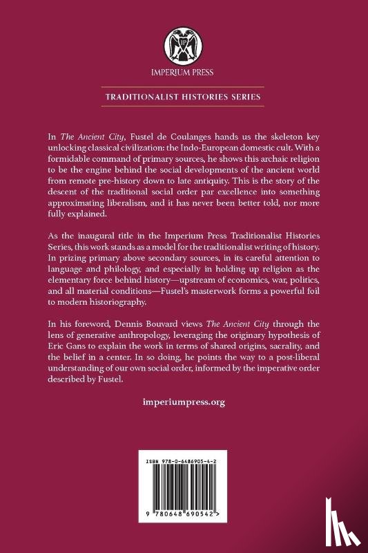 Fustel de Coulanges, Numa Denis - The Ancient City - Imperium Press
