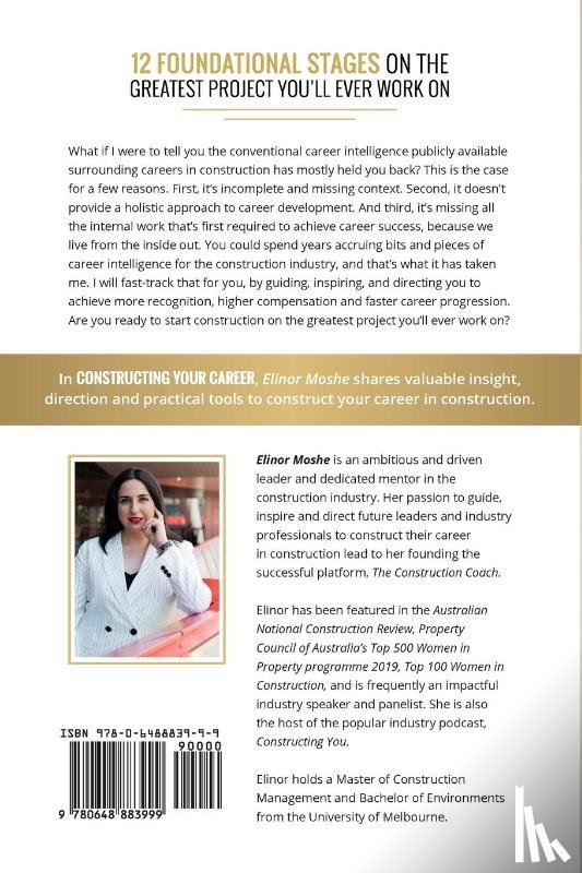 Moshe, Elinor - Constructing Your Career: 12 Foundational Stages on The Greatest Project You'll Ever Work On