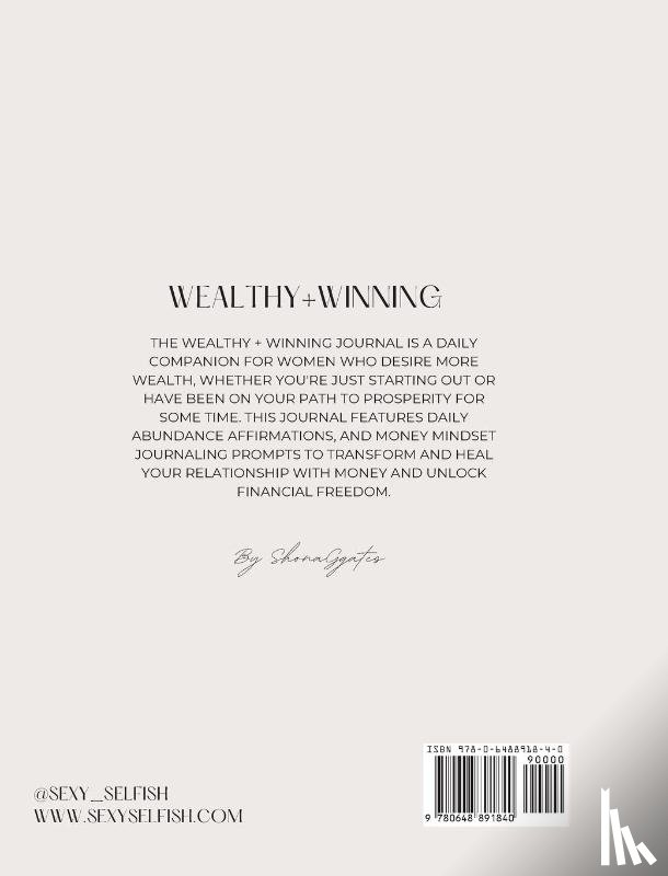 Gates, Shona - Wealthy and Winning Abundance Journal