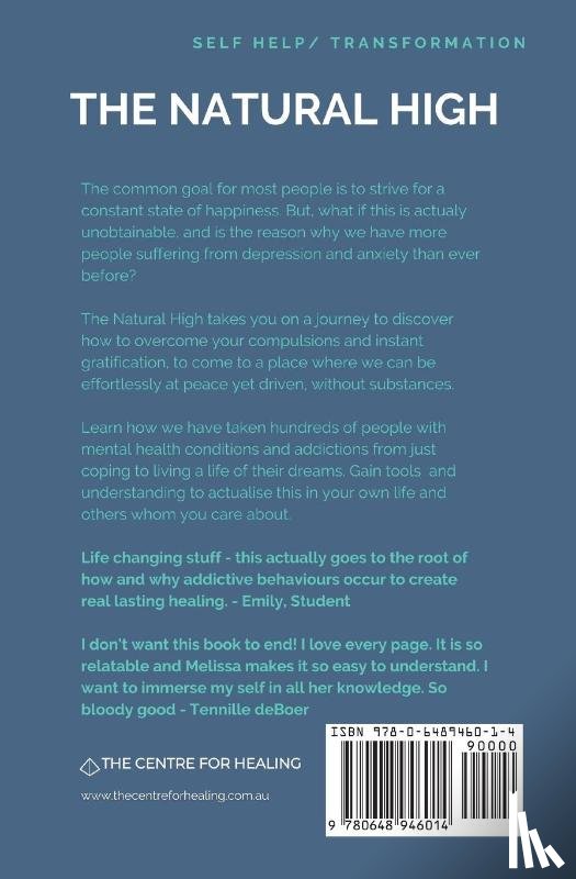 Hiemann, Melissa K - The Natural High