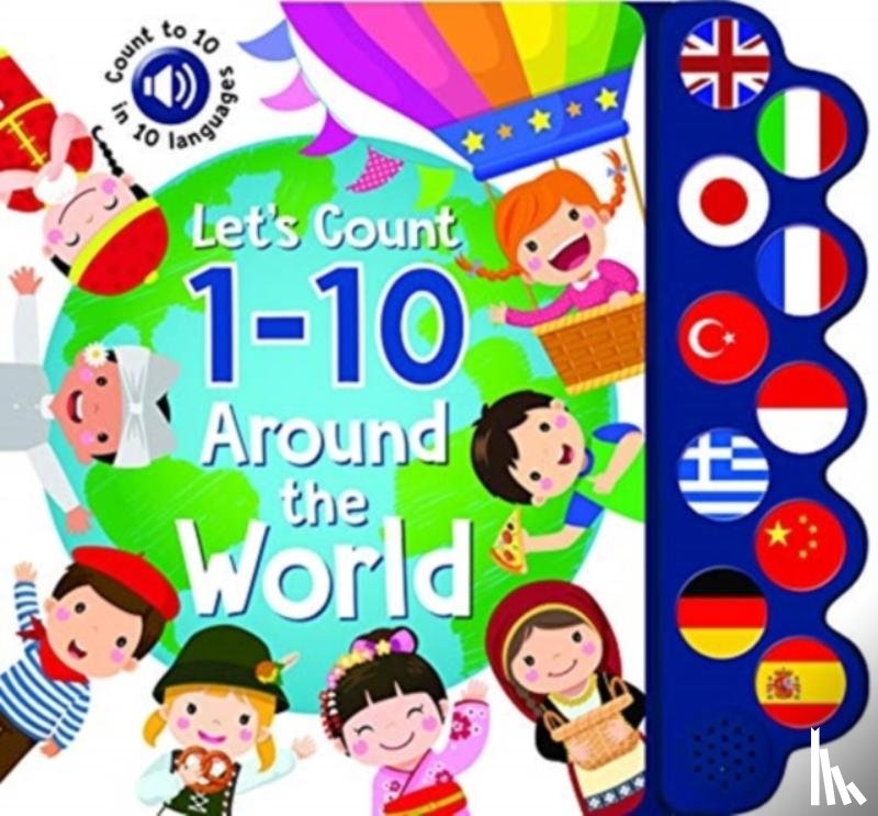  - 10 Button Sound - Let's Count 1-10 Around the World