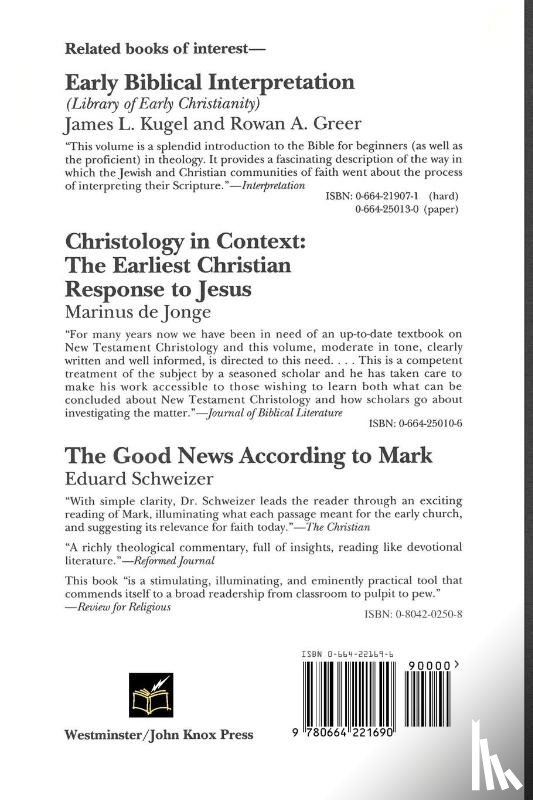 Marcus, Joel - The Way of the Lord