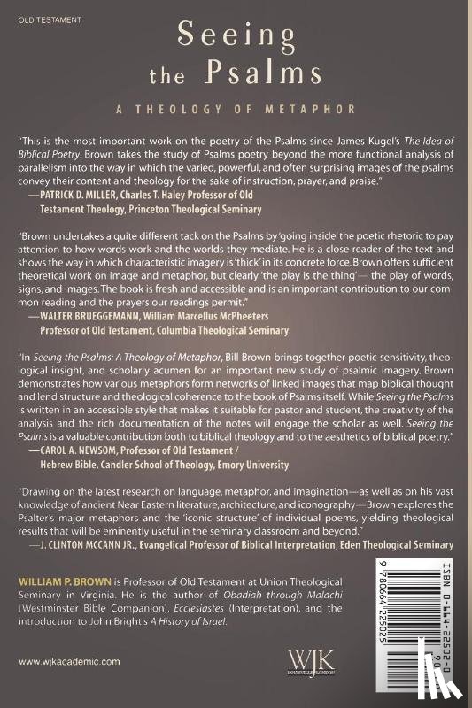 Brown, William P. - Seeing the Psalms