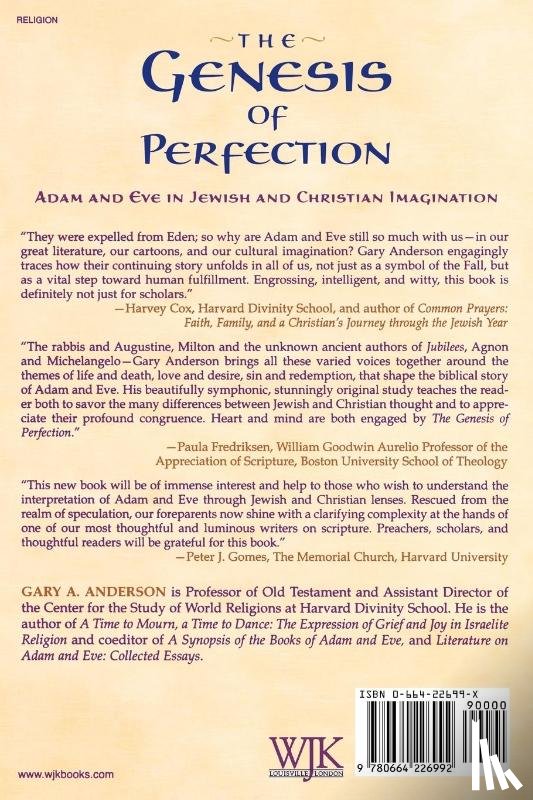 Anderson, Gary A. - The Genesis of Perfection