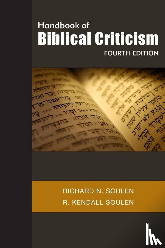 Soulen, Richard N. - Handbook of Biblical Criticism
