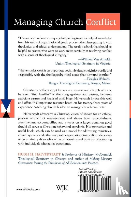 Halverstadt, Hugh F - Managing Church Conflict
