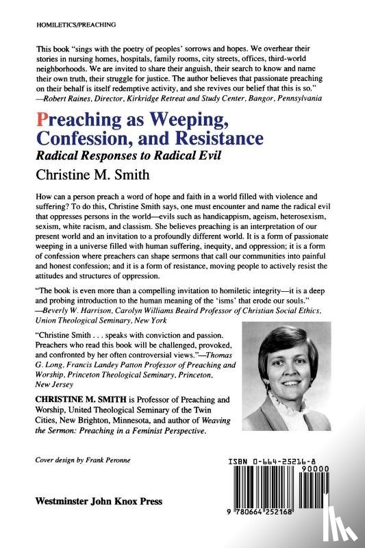 Smith, Christine M. - Preaching as Weeping, Confession, and Resistance