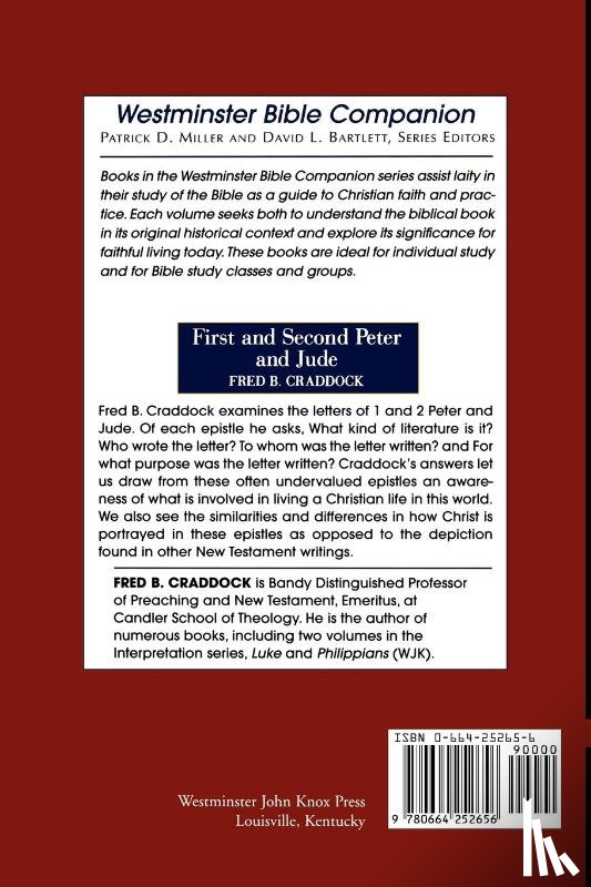 Craddock, Fred B. - First and Second Peter and Jude