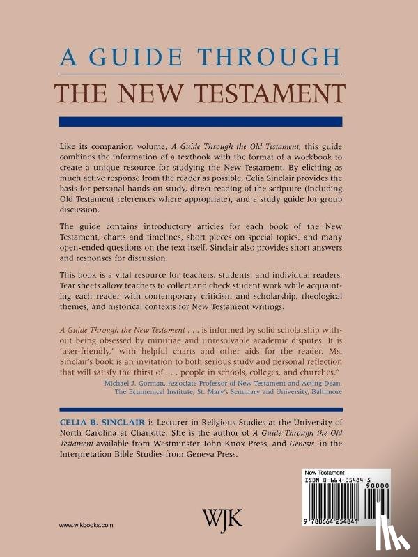 Sinclair, Celia B. - A Guide Through the New Testament