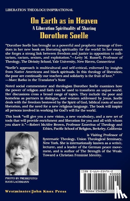 Soelle, Dorothee - On Earth as in Heaven