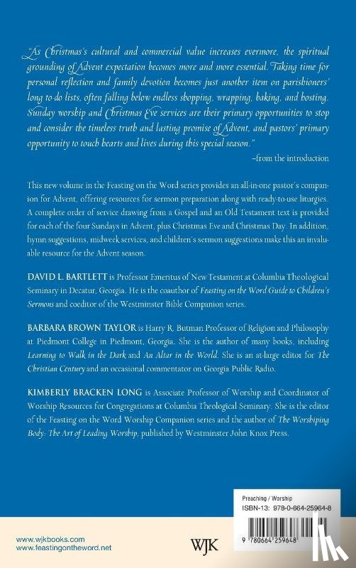  - Feasting on the Word Advent Companion