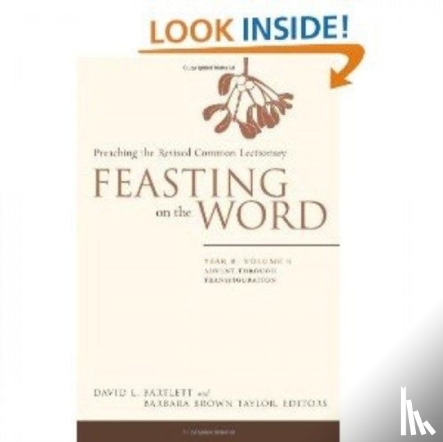 Bartlett, David L. - Feasting on the Word, Year B, 4-Volume Set