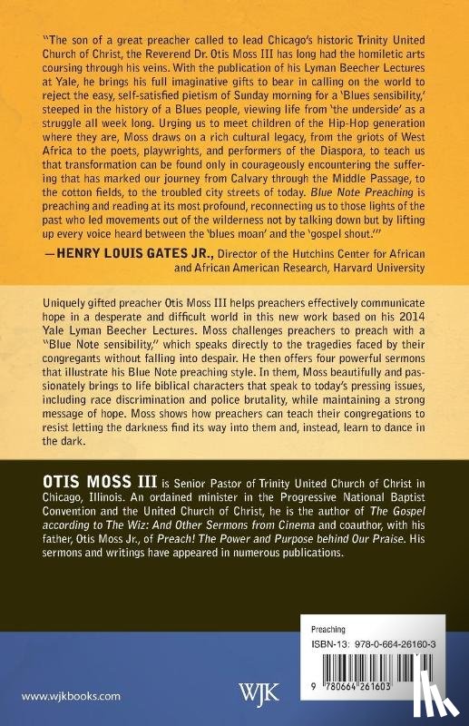 Moss III, Otis - Blue Note Preaching in a Post-Soul World