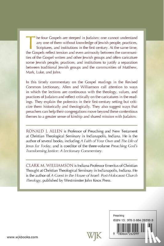 Allen, Ronald J - Preaching the Gospels Without Blaming the Jews