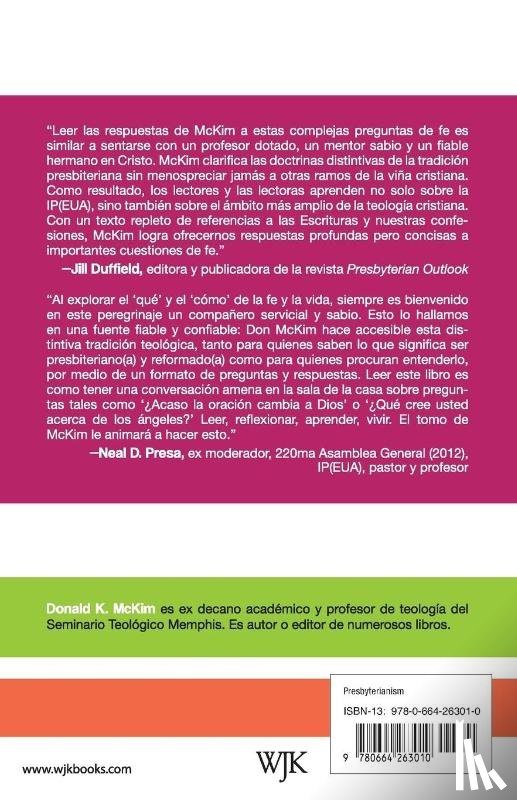 McKim, Donald K - Presbyterian Questions, Presbyterian Answers, Spanish Edition