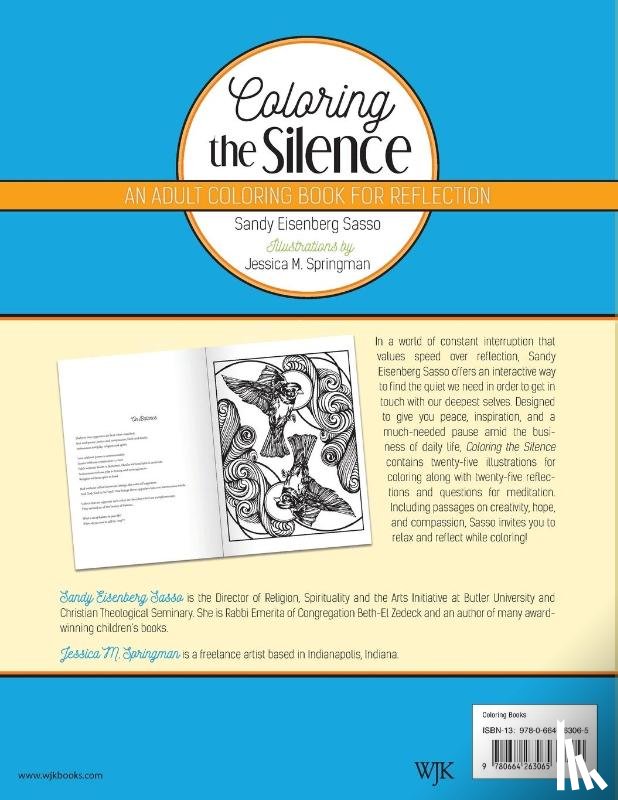 Sasso, Sandy Eisenberg - Coloring the Silence