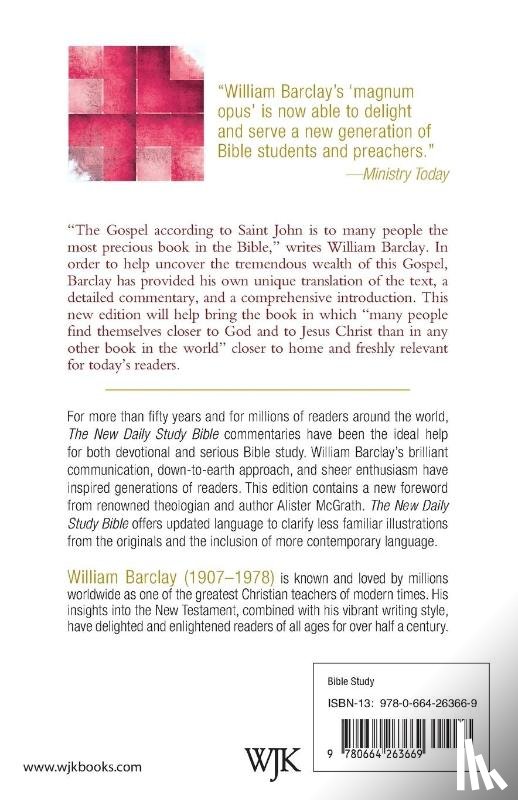 Barclay, William - Barclay, W: Gospel of John, Volume One