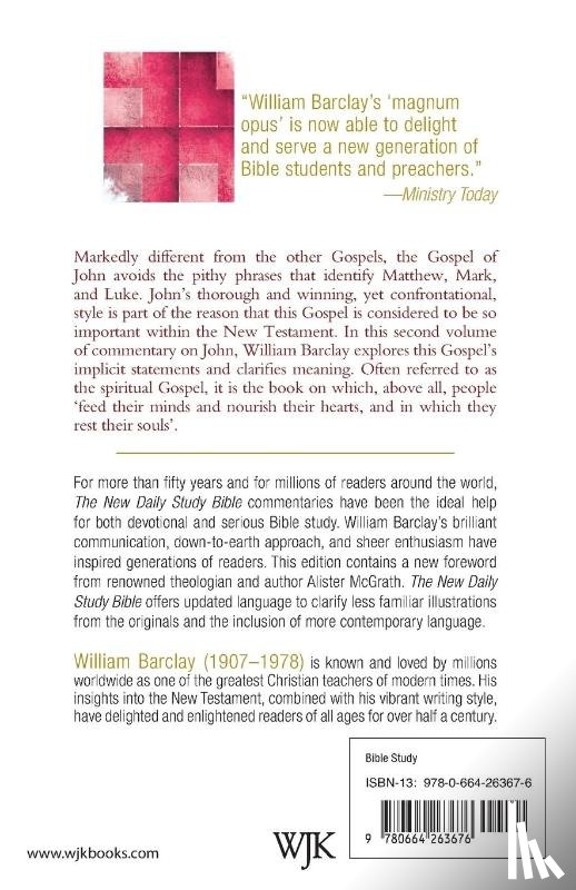Barclay, William - Barclay, W: Gospel of John, Volume Two